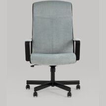 Кресло руководителя TopChairs ST-DOMINGO серо-голубой