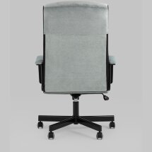 Кресло руководителя TopChairs ST-DOMINGO серо-голубой