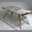 Стол ACERRA NEW 160 GLOSS GRAND JADE SOLID CERAMIC/ каркас цвета шампань, ®DISAUR 