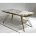 Стол ACERRA NEW 160 GLOSS GRAND JADE SOLID CERAMIC/ каркас цвета шампань, ®DISAUR 