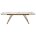Стол ACERRA NEW 160 GLOSS GRAND JADE SOLID CERAMIC/ каркас цвета шампань, ®DISAUR 