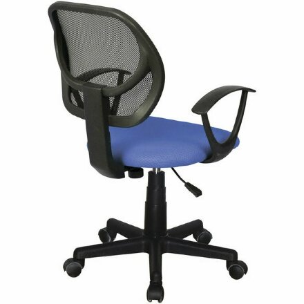 Кресло компактное BRABIX &quot;Flip MG-305&quot;, ткань TW, синее/черное, 531919 Синий