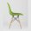 Стул Eames Style DSW зеленый (разборный каркас) 