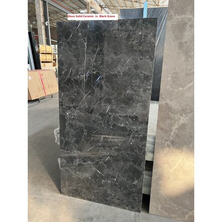 Стол ALES 180 BLACK GRAVE SOLID CERAMIC, керамика / бронзовый, ®DISAUR 