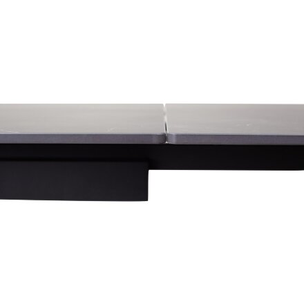 Стол LIVORNO 180 MATT BLACK MARBLE SOLID CERAMIC / BLACK М-City 