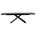 Стол LIVORNO 180 MATT BLACK MARBLE SOLID CERAMIC / BLACK М-City 