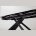 Стол LIVORNO 180 MATT BLACK MARBLE SOLID CERAMIC / BLACK М-City 