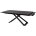 Стол LIVORNO 180 MATT BLACK MARBLE SOLID CERAMIC / BLACK М-City 