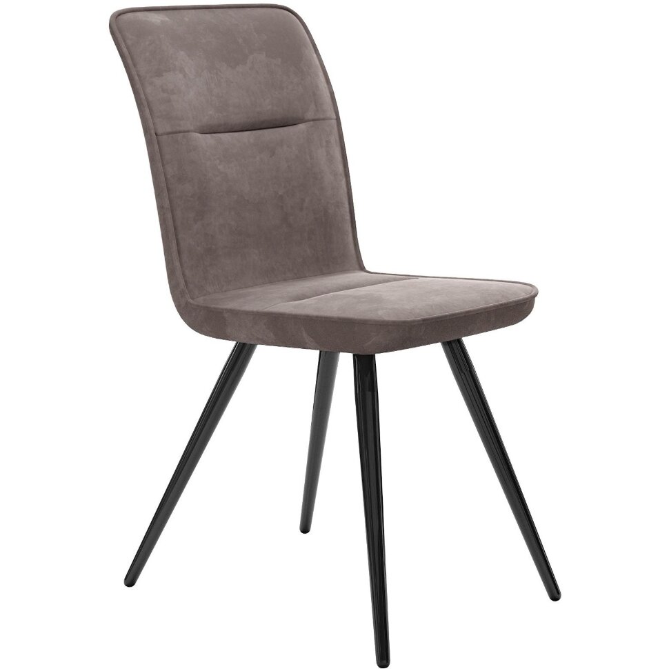 Стул DikLine 208 B5 LATTE, ножки черные Стул DikLine 208 B5 LATTE, ножки черные