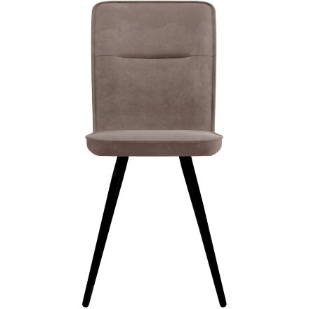 Стул DikLine 208 B5 LATTE, ножки черные 