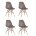 Стул Eames DSW темно-серый x4 