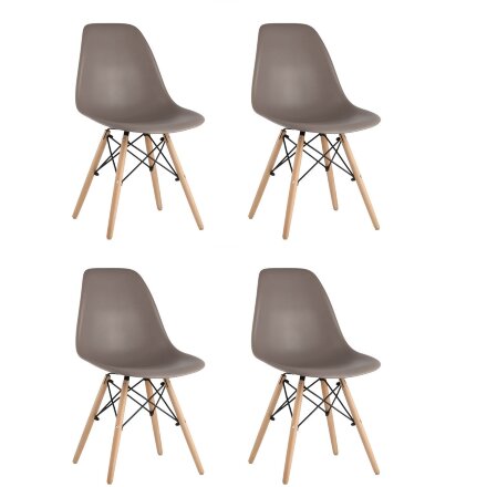 Стул Eames DSW темно-серый x4 