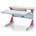 Детская парта Comf-pro Harvard BD333 трансформер дуб/красный Серый