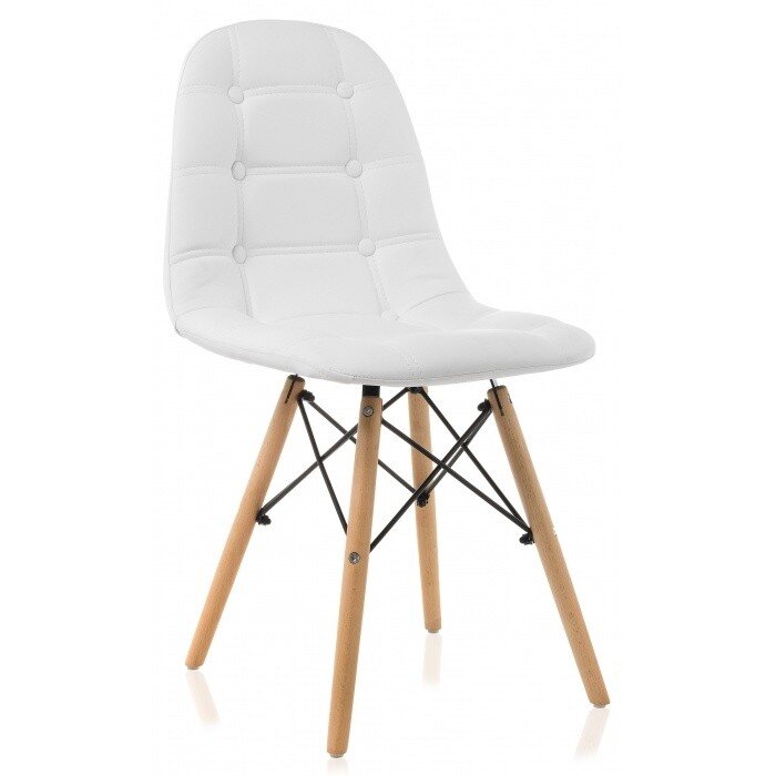 Стул деревянный Kvadro 1 white / wood Стул деревянный Kvadro 1 white / wood