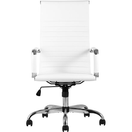 Кресло руководителя TopChairs City белое 