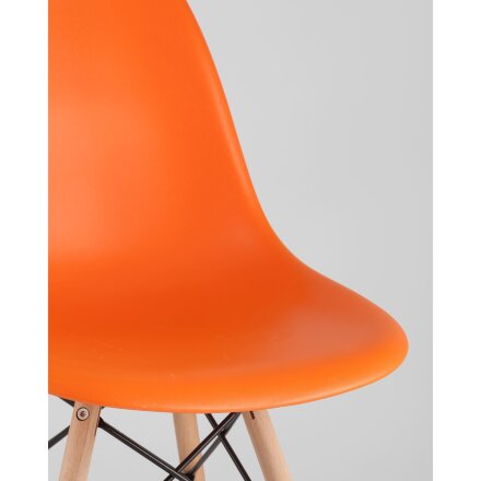 Стул Eames DSW оранжевый x4 