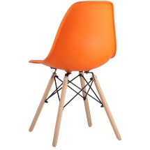 Стул Eames DSW оранжевый x4