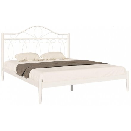 Кровать Кери 160х200 белая 