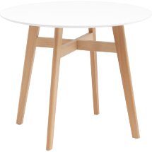Стол обеденный Target Circle 90*90 белый
