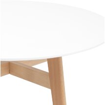 Стол обеденный Target Circle 90*90 белый