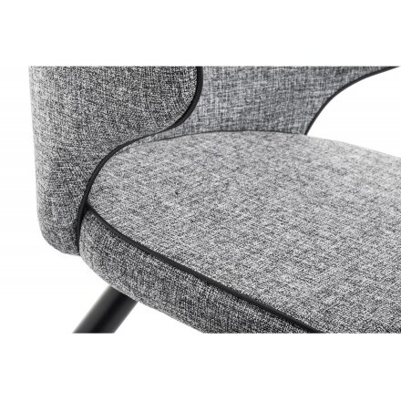 Стул на металлокаркасе Calipso grey 