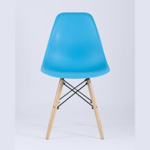 Стул Eames Style DSW бирюзовый x4 (разборный каркас)