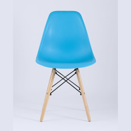 Стул Eames Style DSW бирюзовый x4 (разборный каркас) 