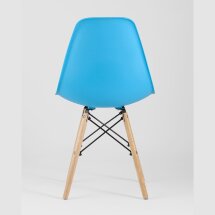 Стул Eames Style DSW бирюзовый x4 (разборный каркас)