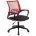 Кресло офисное TopChairs ST-Basic сетка/ткань красный 