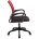 Кресло офисное TopChairs ST-Basic сетка/ткань красный 