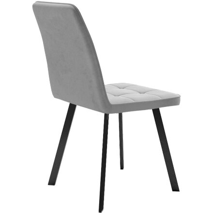 Стул DikLine 207 B22 GREY /ножки черные 