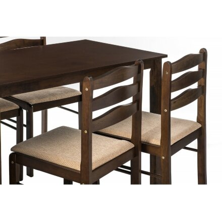 Обеденная группа Starter (стол и 4 стула) oak / beige 