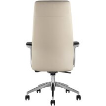 Компьютерное кресло TopChairs для руководителя TopChairs Armor офисное бежевое обивка экокожа крестовина металл