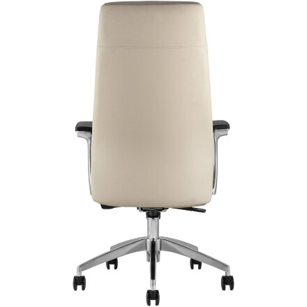 Компьютерное кресло TopChairs для руководителя TopChairs Armor офисное бежевое обивка экокожа крестовина металл 