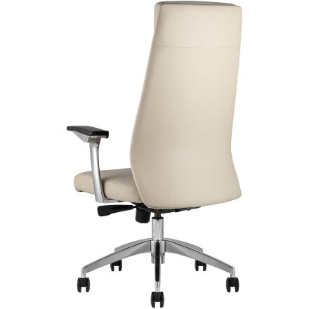 Компьютерное кресло TopChairs для руководителя TopChairs Armor офисное бежевое обивка экокожа крестовина металл 
