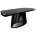 Керамический стол Desio 180 керамика черный мрамор матовый pure black solid ceramic / черный 