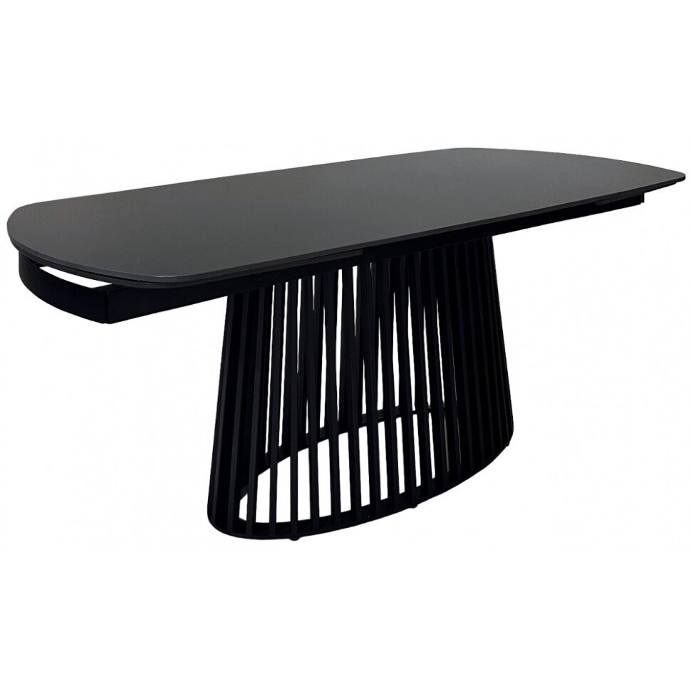 Керамический стол Desio 180 керамика черный мрамор матовый pure black solid ceramic / черный Керамический стол Desio 180 керамика черный мрамор матовый pure black solid ceramic / черный