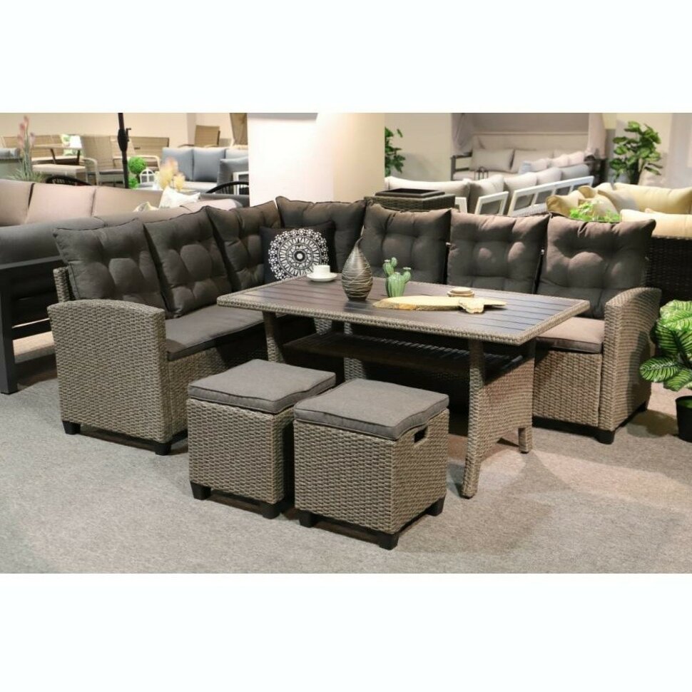 Комплект плетеной мебели AFM-307G-Grey Комплект плетеной мебели AFM-307G-Grey