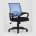 Кресло офисное TopChairs Simple голубое 