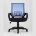 Кресло офисное TopChairs Simple голубое 
