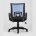 Кресло офисное TopChairs Simple голубое 