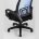 Кресло офисное TopChairs Simple голубое 