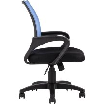 Кресло офисное TopChairs Simple голубое