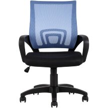 Кресло офисное TopChairs Simple голубое