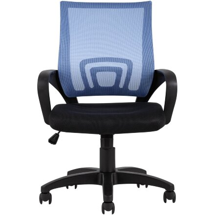 Кресло офисное TopChairs Simple голубое 