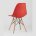 Стул Eames Style DSW красный x4 (разборный каркас) 
