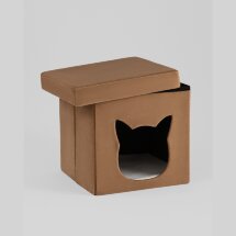Пуф складной с ящиком Store Pet коричневый