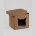 Пуф складной с ящиком Store Pet коричневый 