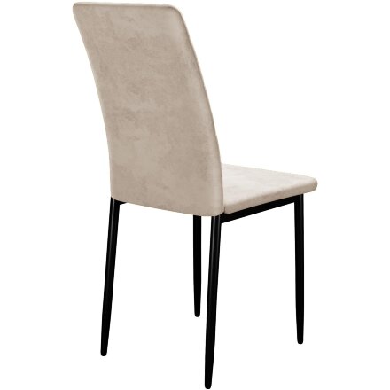 Стул DikLine ТЕКС каркас черный/ B03 BEIGE 