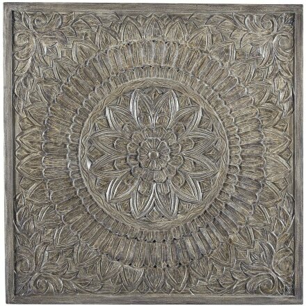 Панно настенное WALL DECOR A8010137 BRIONY GRAY 92*92 